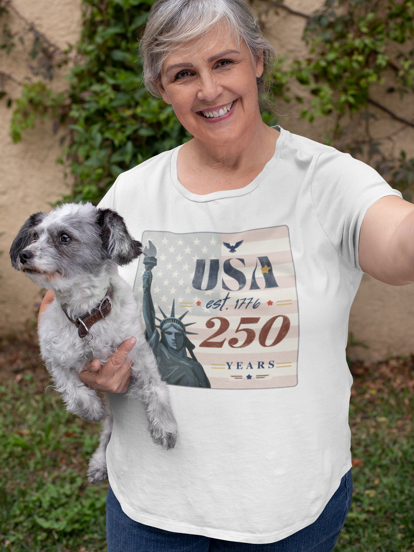 USA 250 Years T-Shirt — Statue of Liberty Patriotic Tee | America 1776–2026