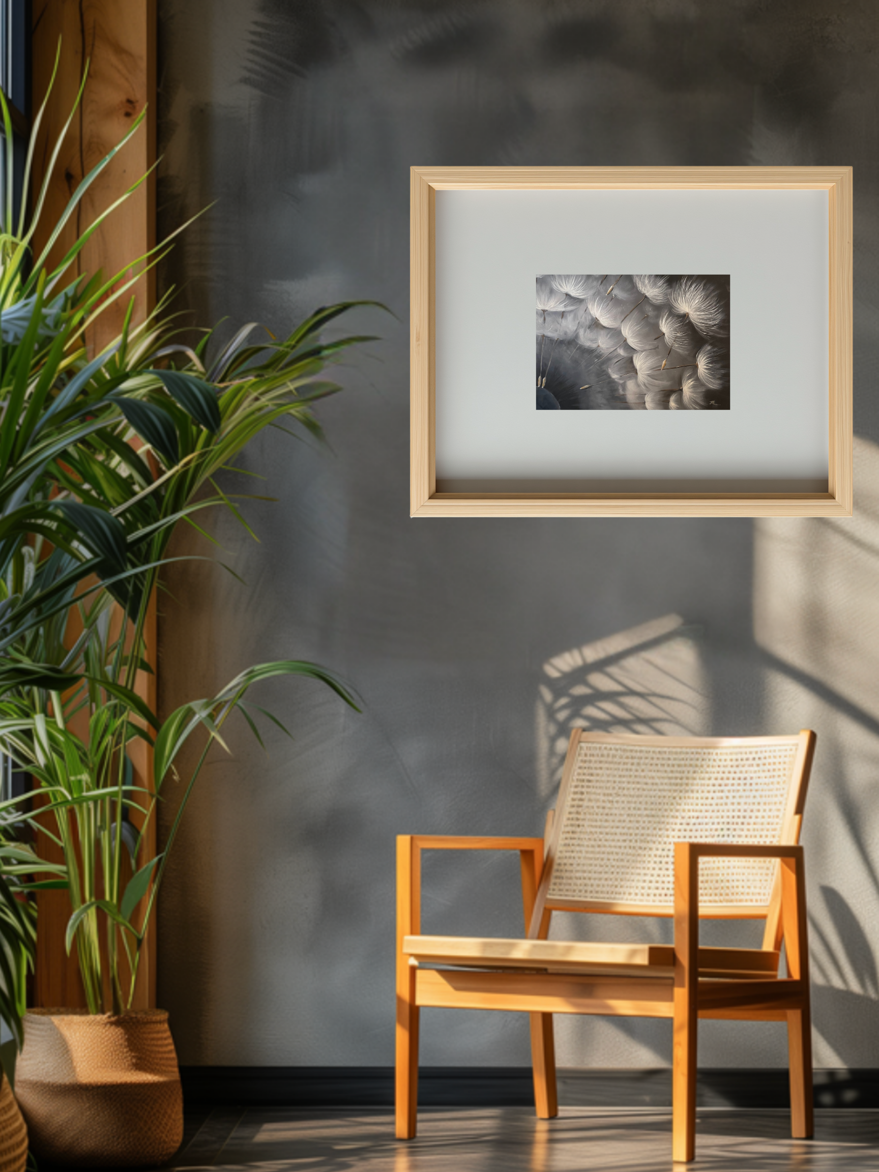 Dandelion Fine Art Print —  Memorial Wall Art