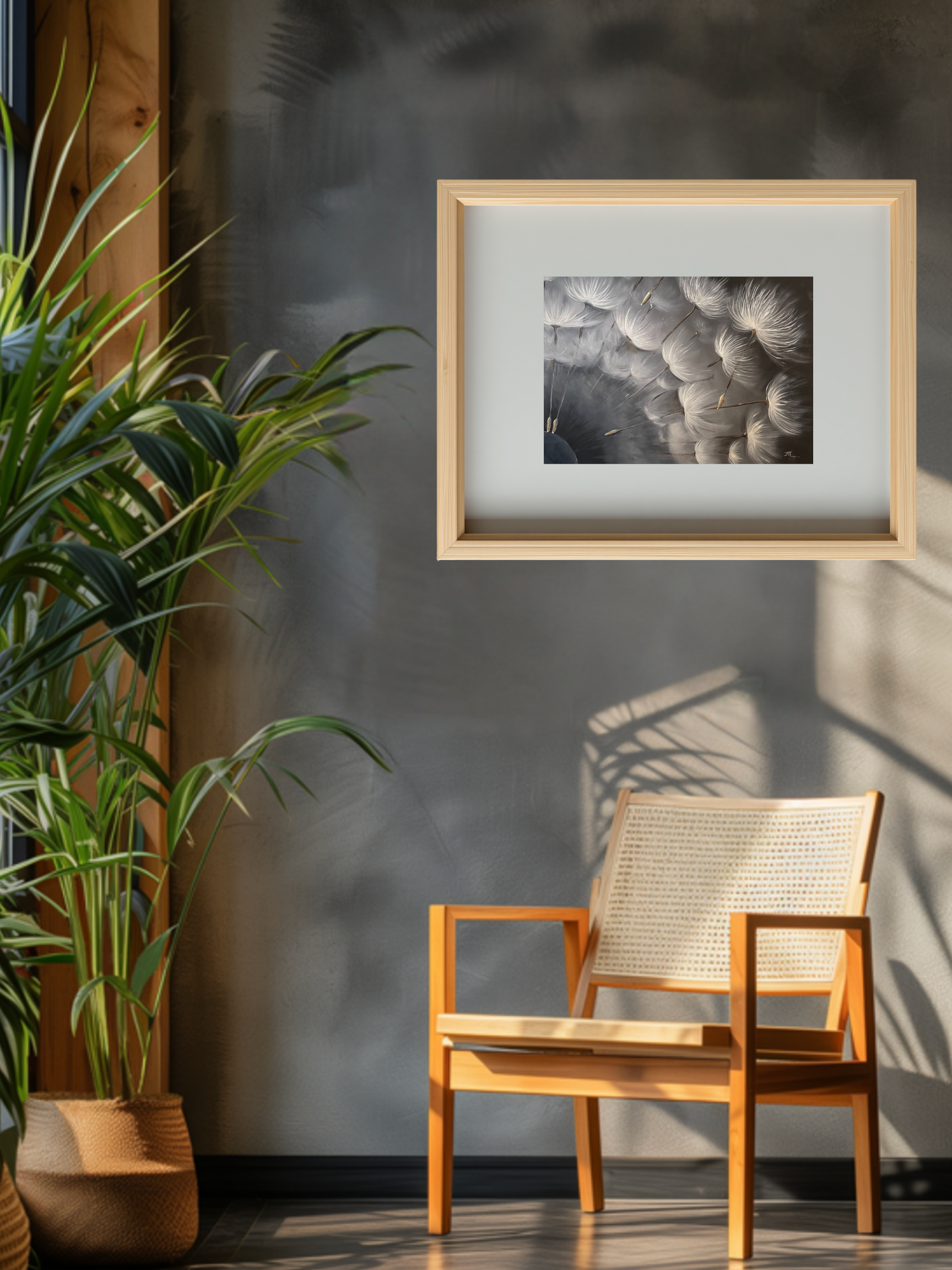 Dandelion Fine Art Print —  Memorial Wall Art