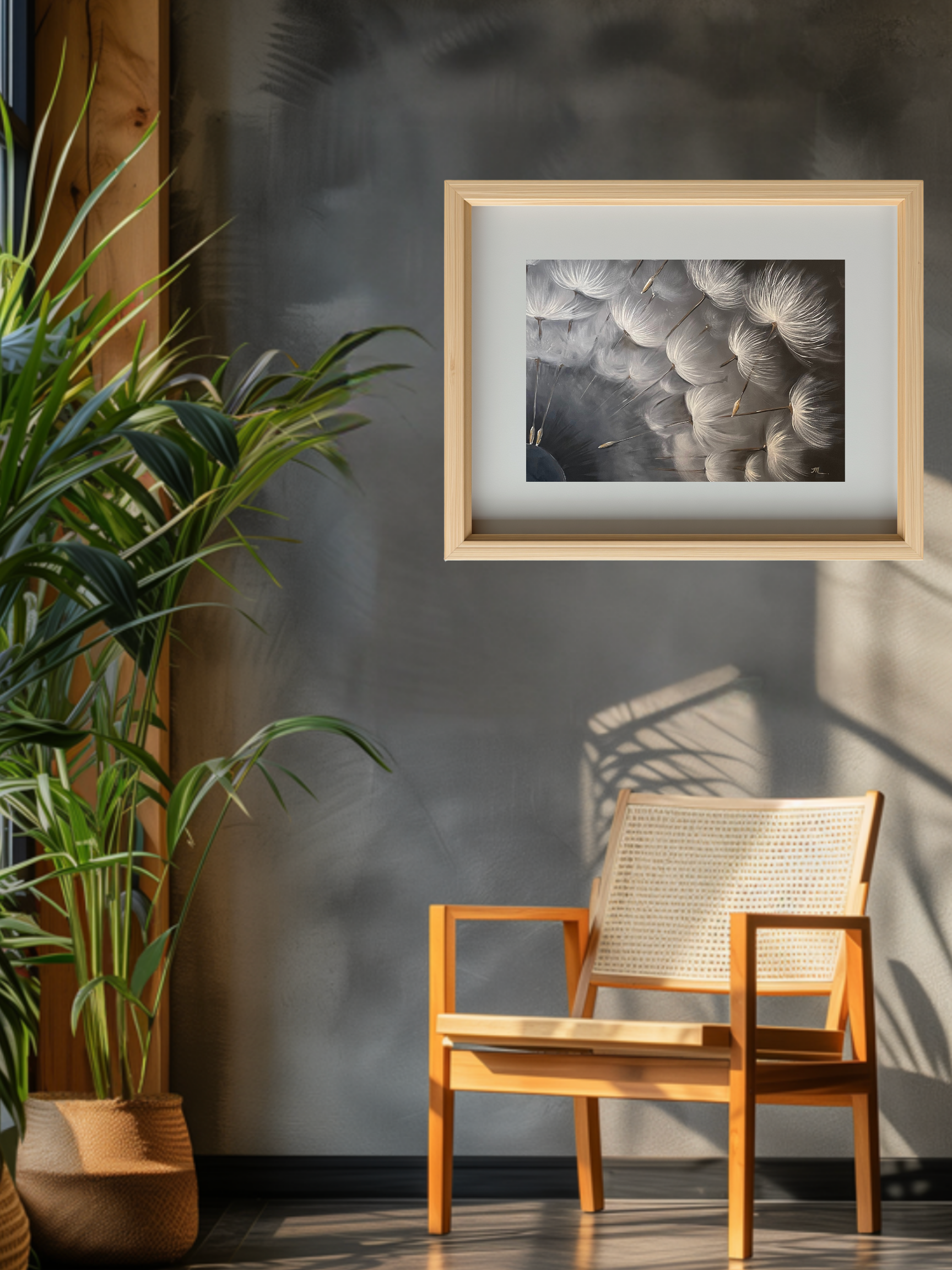 Dandelion Fine Art Print —  Memorial Wall Art