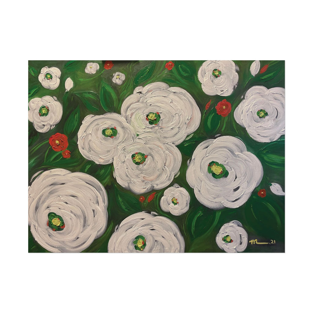 Forever Bloom - Bold Floral Fine Art Print | Mother Daughter Gift